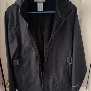 Free Country Women's Black Lightweight Hooded Jacket